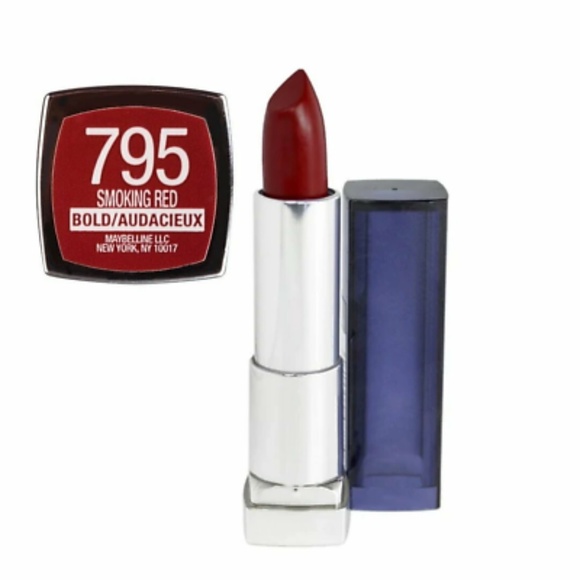 Three   Smoking Red #795 - Lipstick - Picture 4 of 13